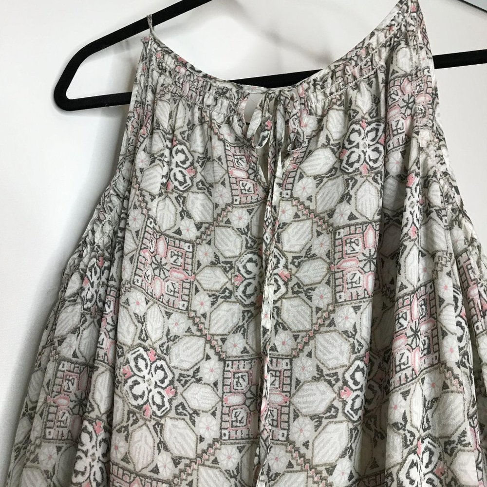 Max Studio Edit Cold Shoulder Geometric Blouse Sz… - image 7